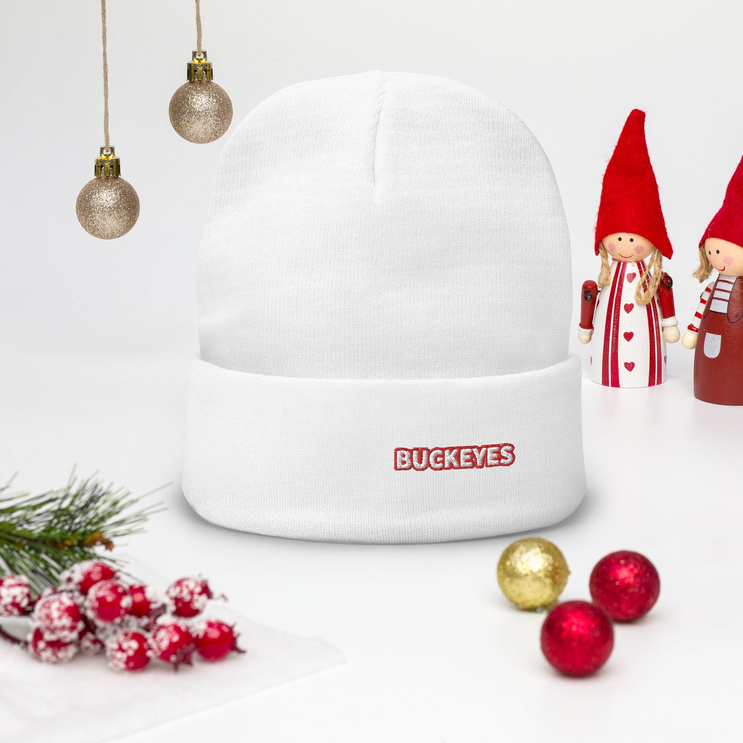 Buckeyes Embroidered Beanie