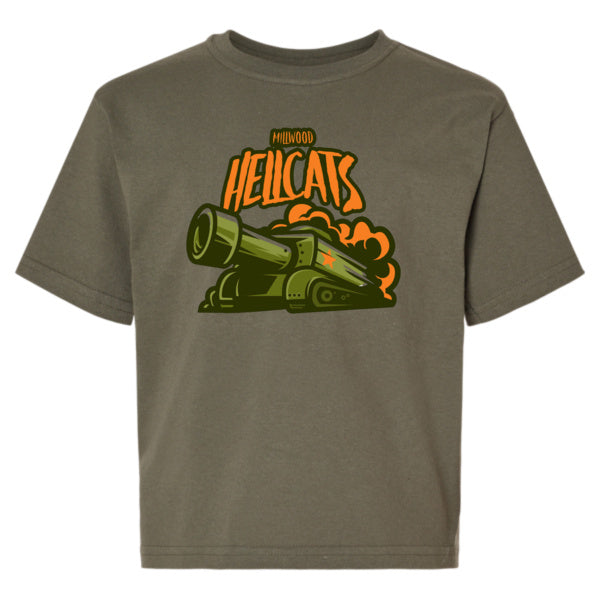 Millwood Hellcats Baseball Soft Style T-Shirt YOUTH SIZES