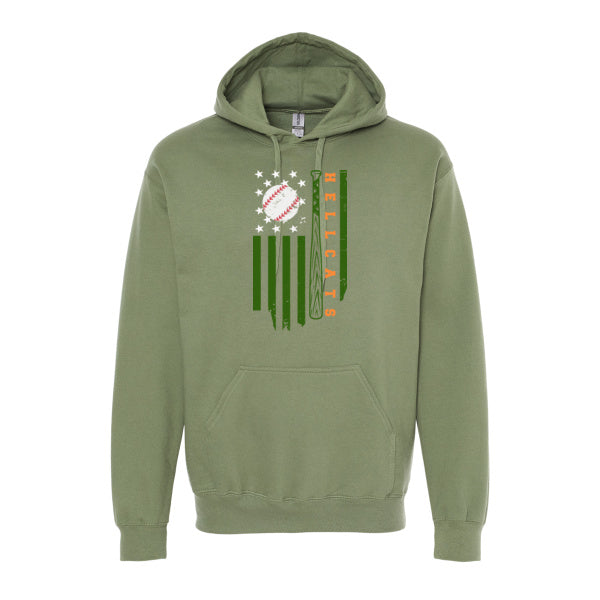 Millwood Hellcats Baseball Soft Style Hoodie ADULT