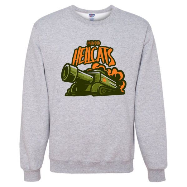 Millwood Hellcats Baseball Soft Style Crewneck ADULT