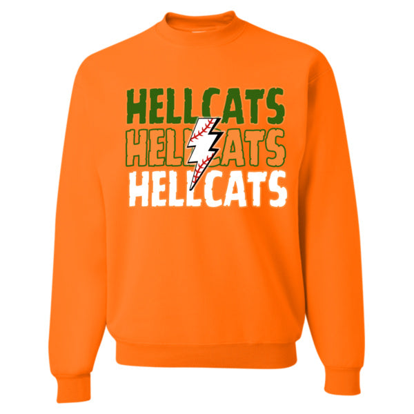 Millwood Hellcats Baseball Soft Style Crewneck ADULT