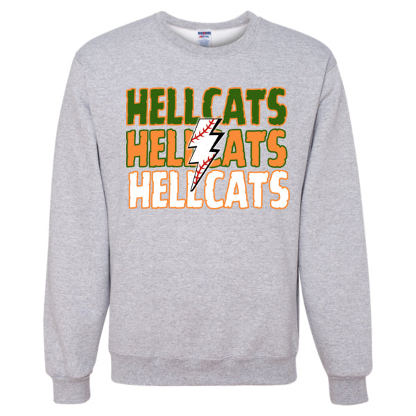 Millwood Hellcats Baseball Soft Style Crewneck ADULT