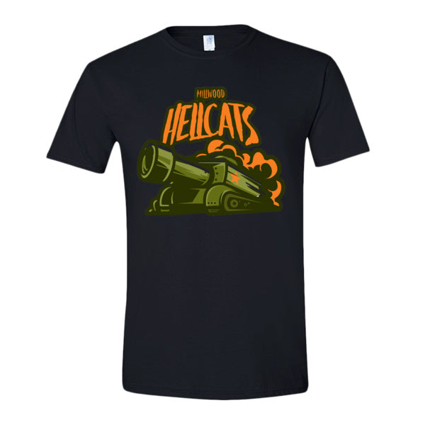 Millwood Hellcats Baseball Soft Style T-Shirt ADULT SIZES