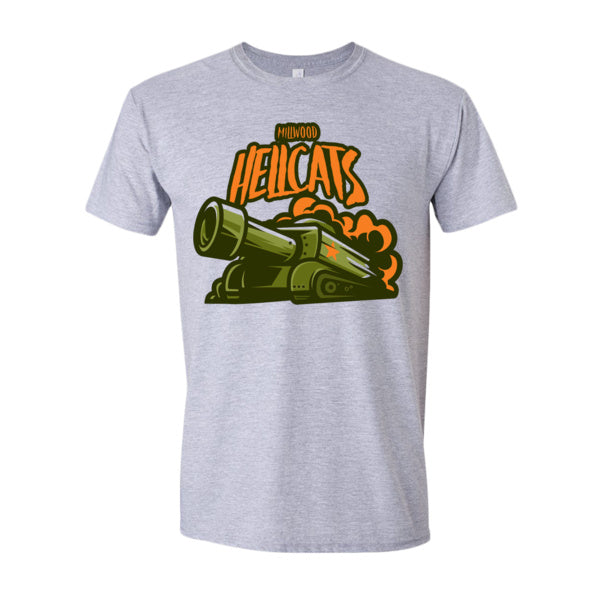 Millwood Hellcats Baseball Soft Style T-Shirt ADULT SIZES