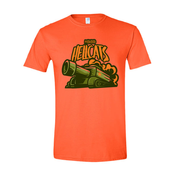 Millwood Hellcats Baseball Soft Style T-Shirt ADULT SIZES