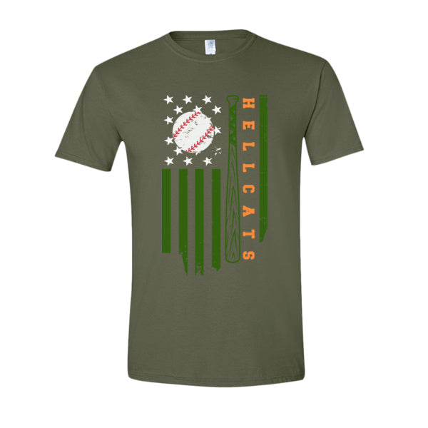 Millwood Hellcats Baseball Soft Style T-Shirt ADULT SIZES