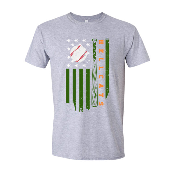 Millwood Hellcats Baseball Soft Style T-Shirt ADULT SIZES