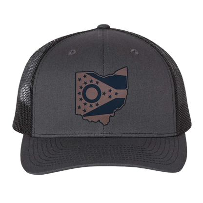 Ohio State Flag Custom Patch Hat