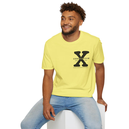 Generation X Softstyle T-Shirt Front and Back Print