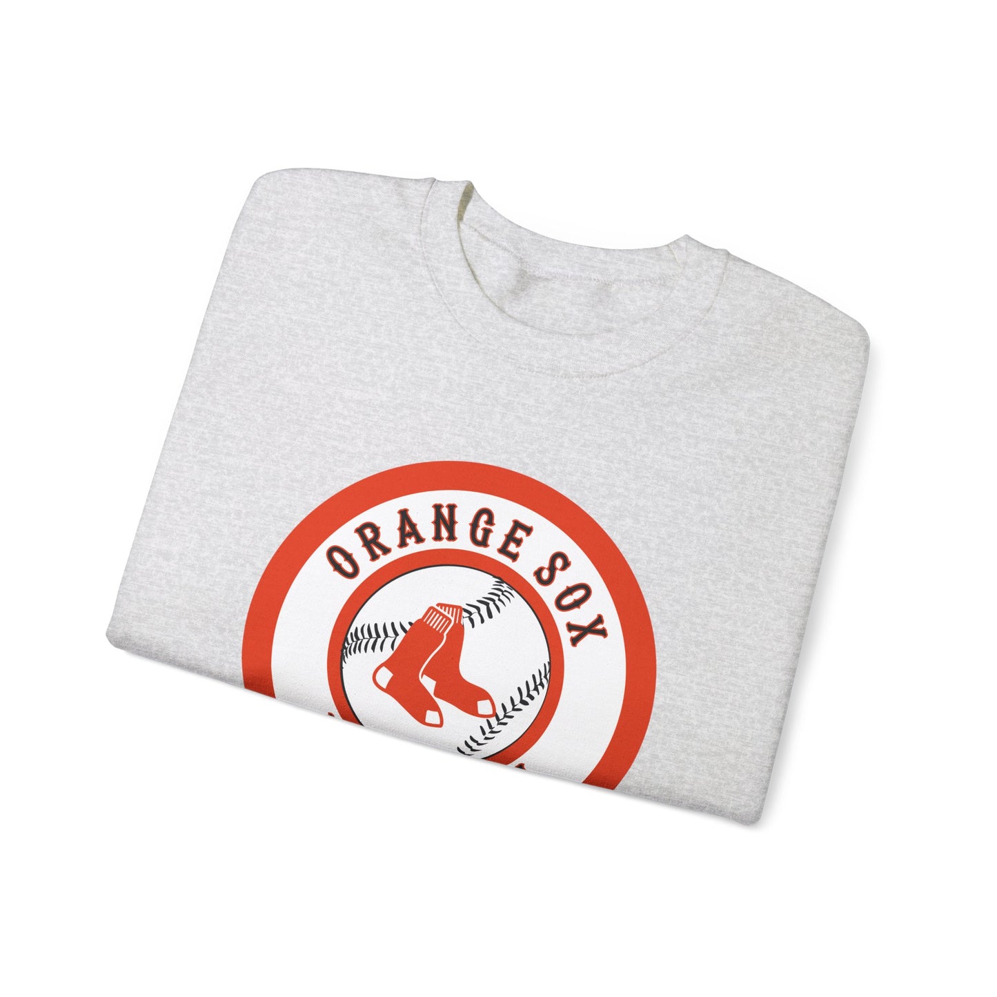 Orange Sox Unisex Heavy Blend™ Crewneck Sweatshirt