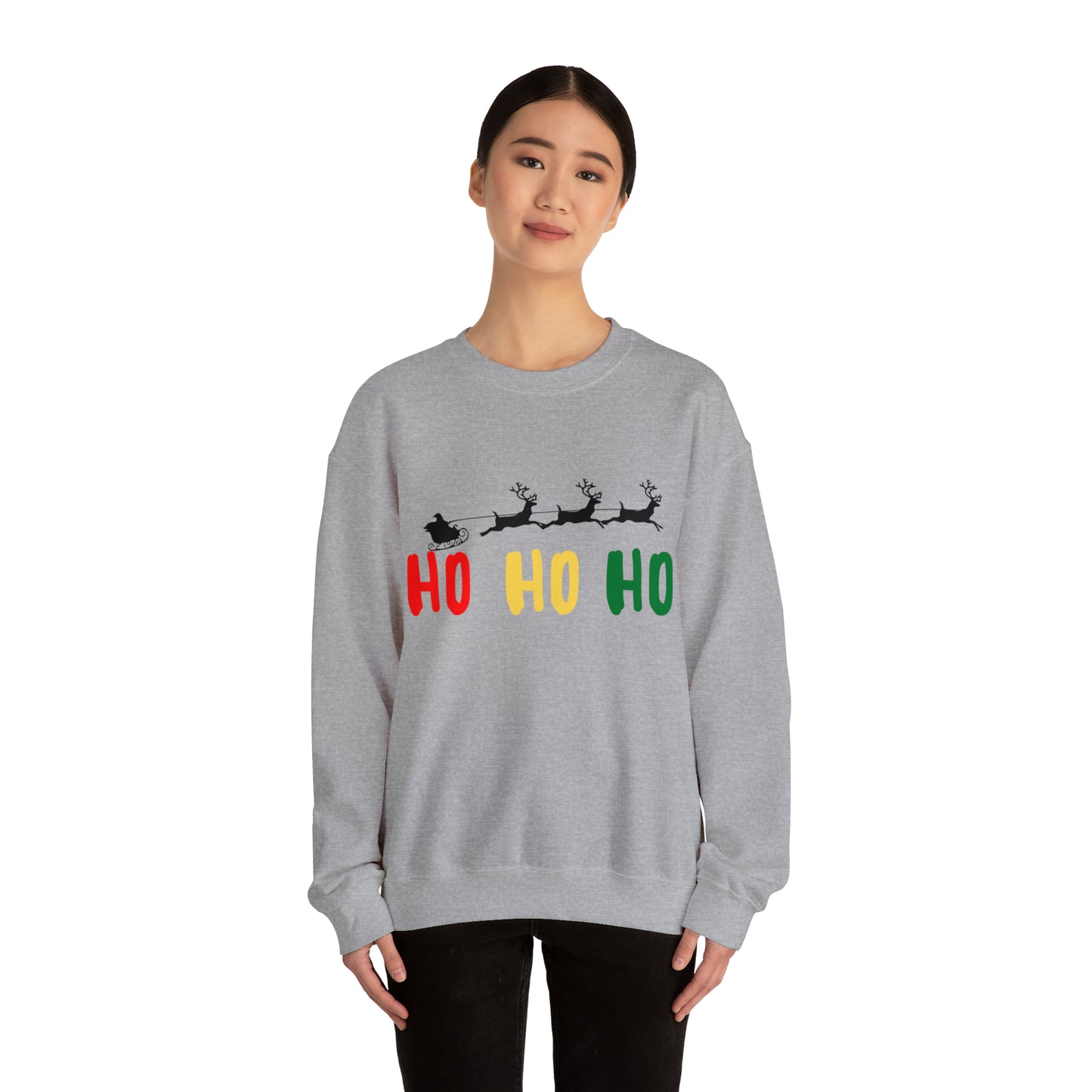 Ho Ho Ho Christmas Crewneck Sweatshirt