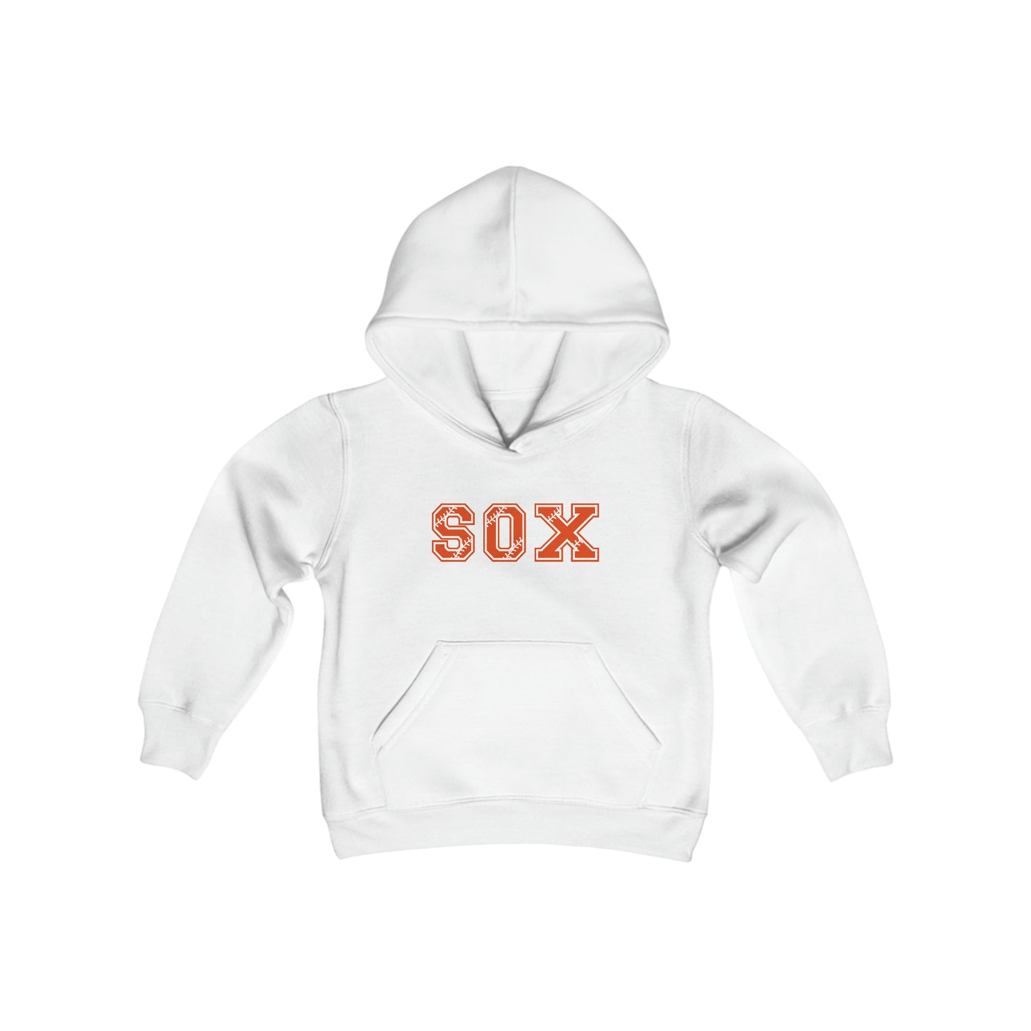 Orange Sox Youth Heavy Blend Hooded Sweatshirt