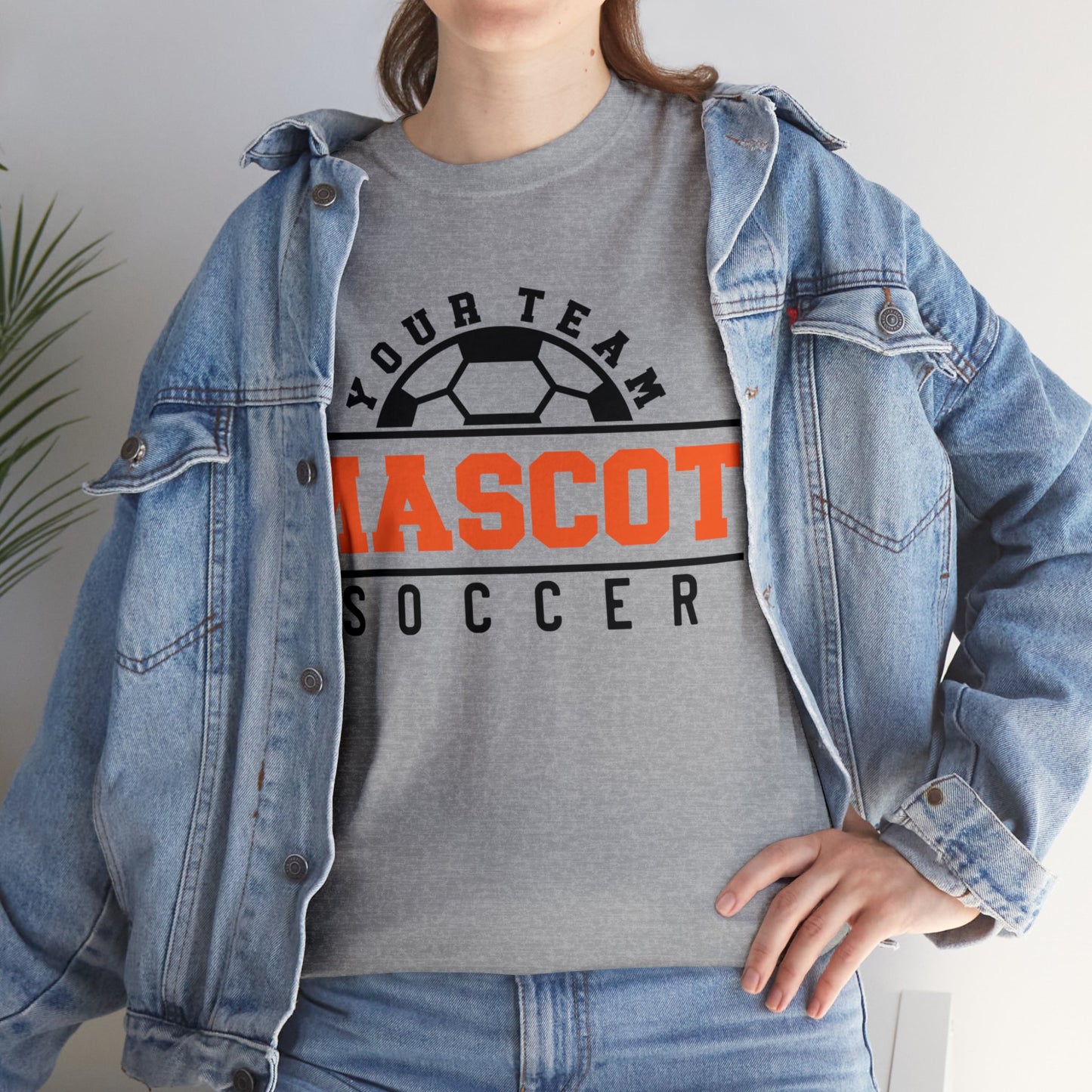 Custom School and Mascot SOCCER T-Shirt