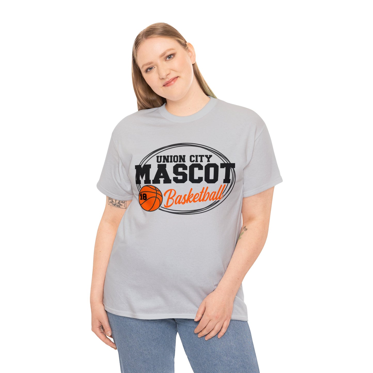 Custom School and Mascot BASKETBALL T-Shirt