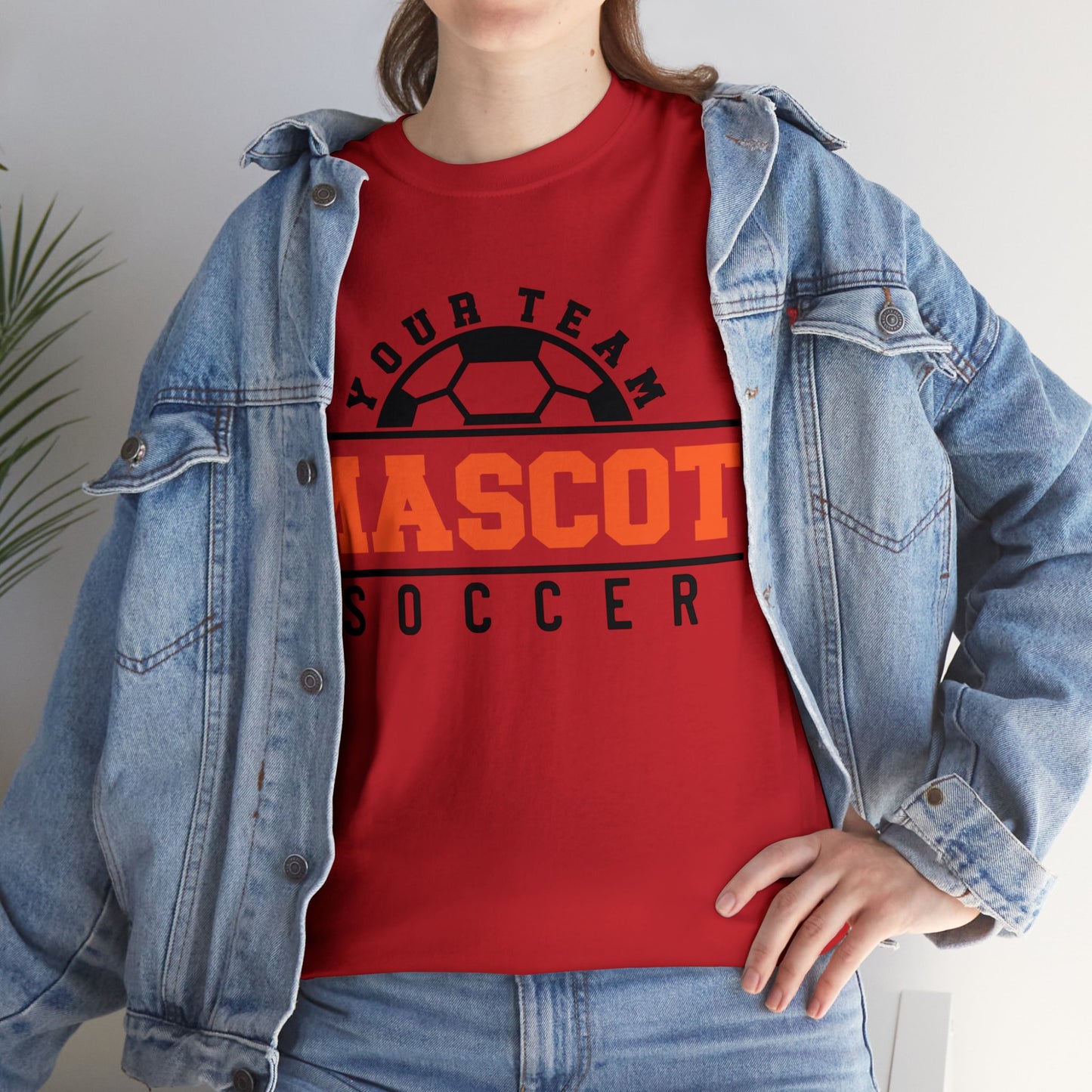 Custom School and Mascot SOCCER T-Shirt