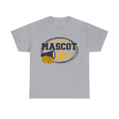 Custom School and Mascot CHEER T-Shirt