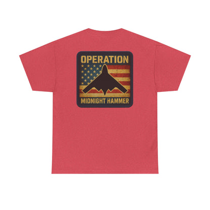 Vintage-Inspired Graphic Tee for Adventure Lovers, Operation Midnight Hammer T-Shirt, Casual Unisex Top, Perfect Gift for Explorers, [...]