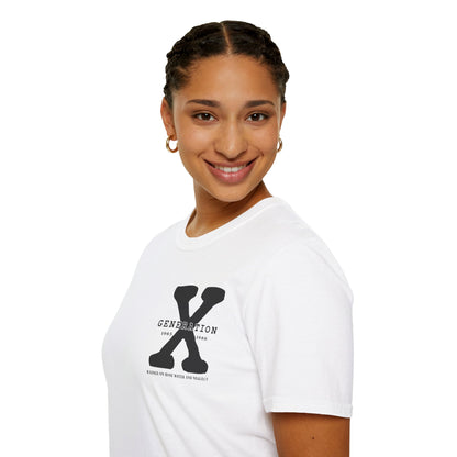 Generation X Softstyle T-Shirt Front and Back Print
