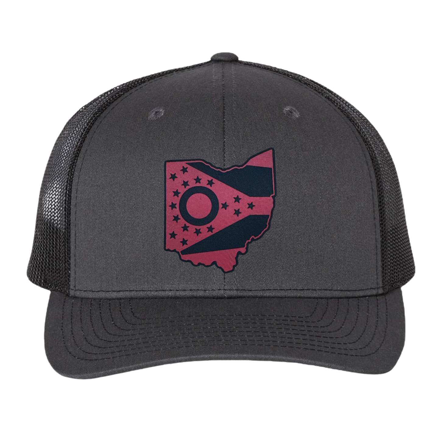 Ohio State Flag Custom Patch Hat