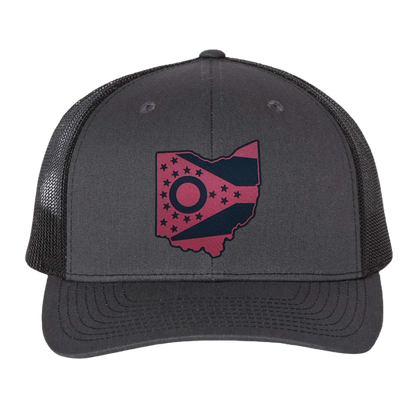 Ohio State Flag Custom Patch Hat