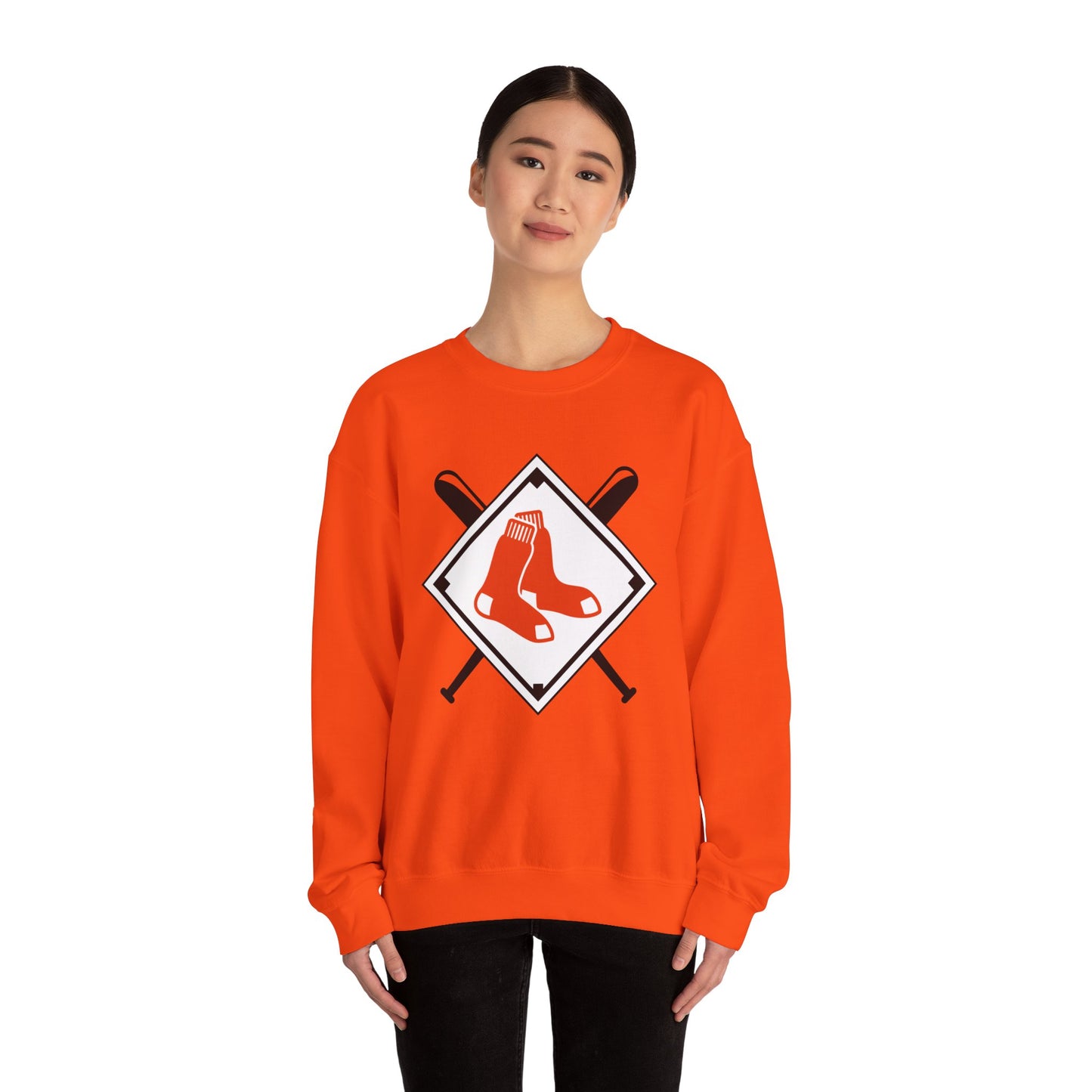 Orange Sox Unisex Heavy Blend™ Crewneck Sweatshirt