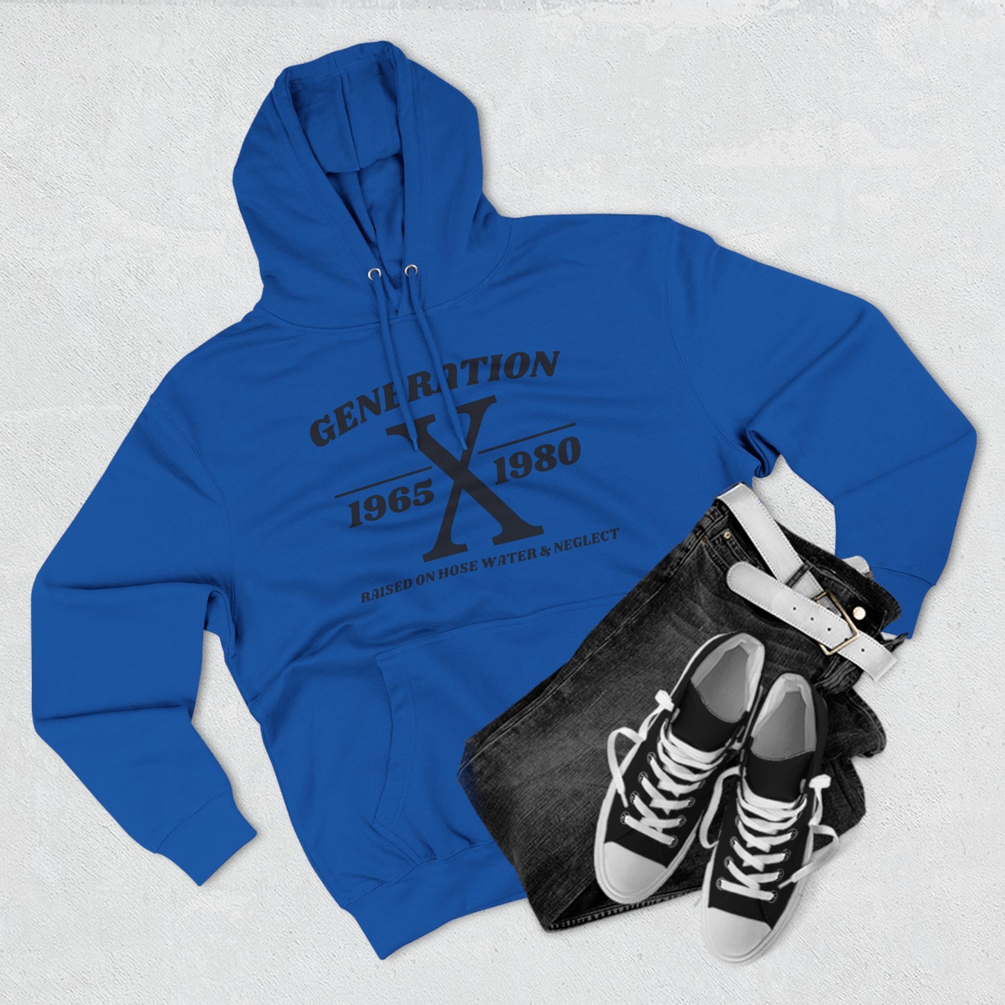 Generation X Three-Panel Fleece Hoodie