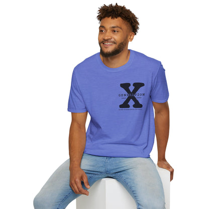 Generation X Softstyle T-Shirt Front and Back Print