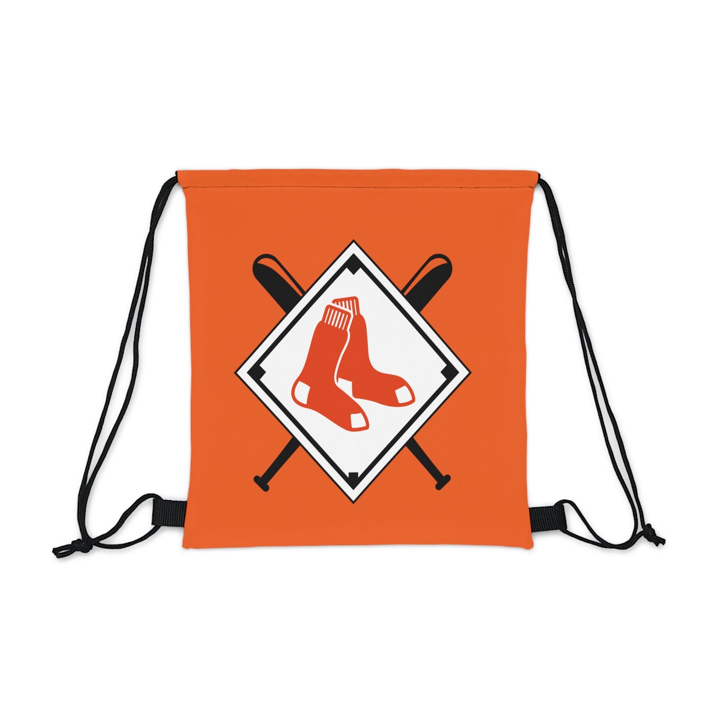 Orange Sox Outdoor Drawstring Bag