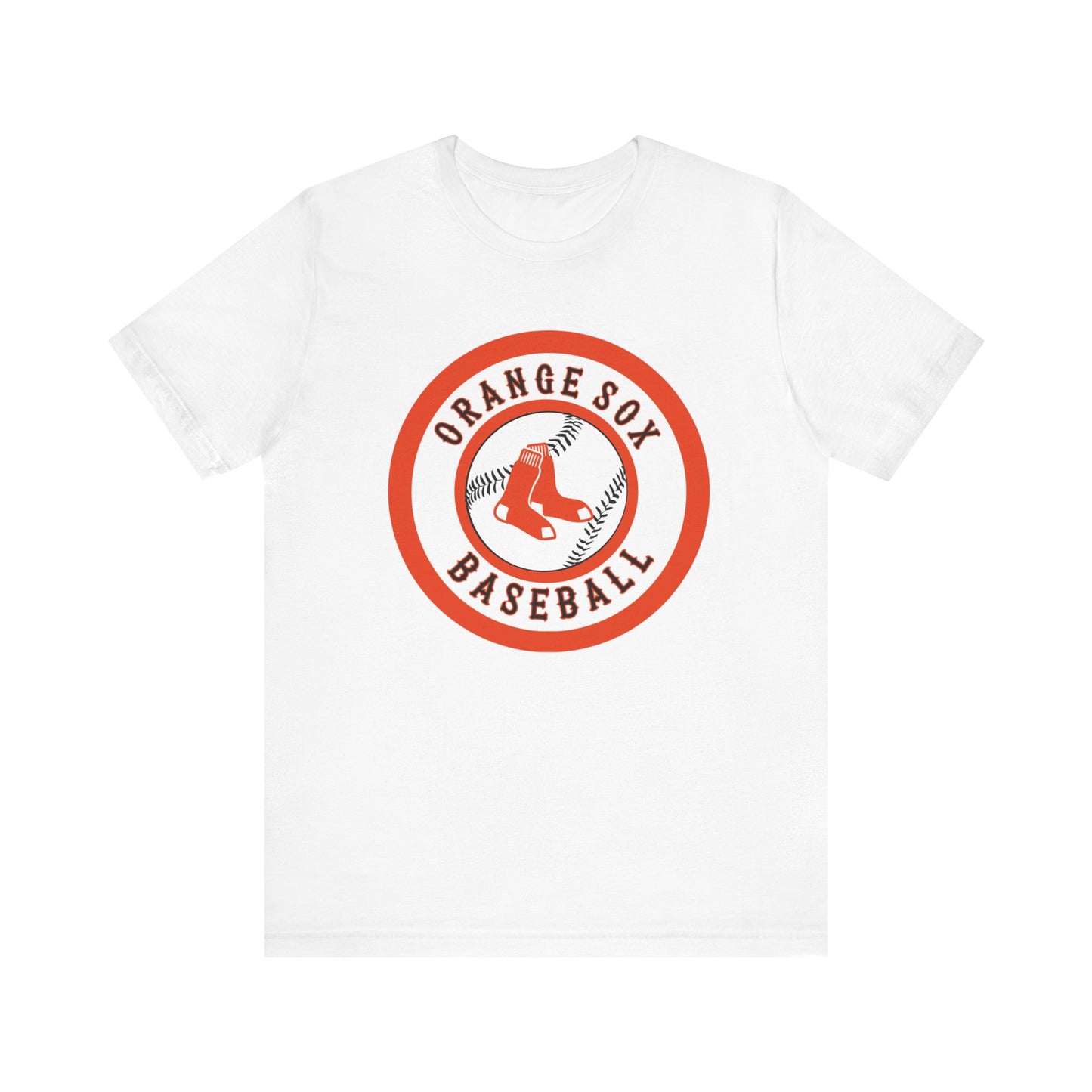 Orange Sox Short Sleeve Tee