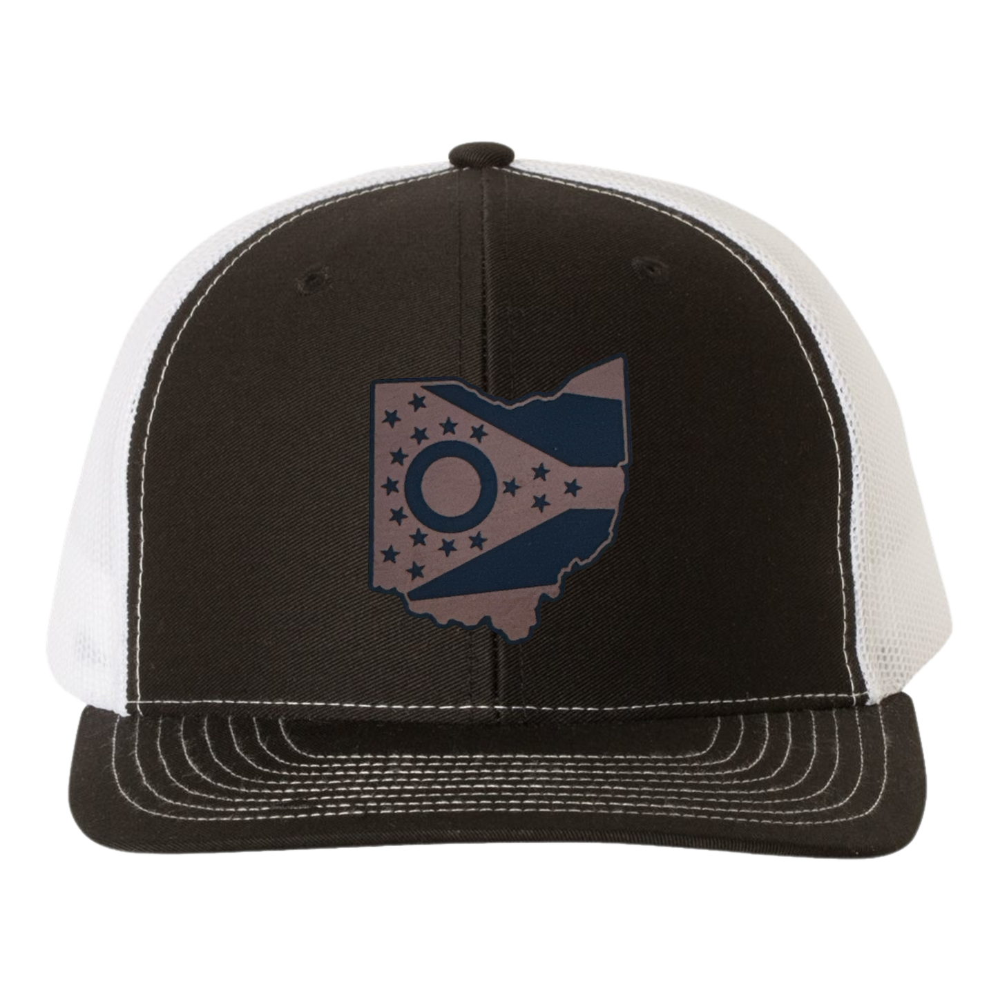 Ohio State Flag Custom Patch Hat