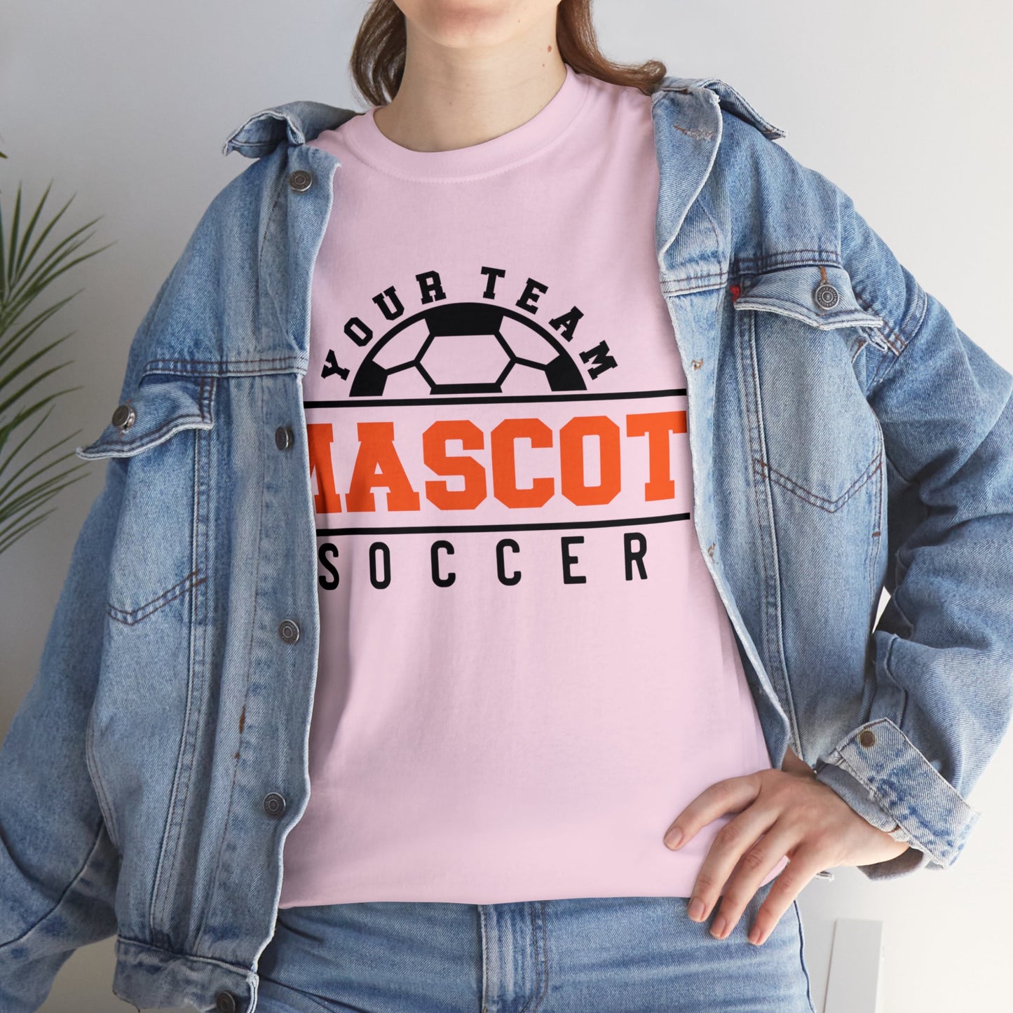 Custom School and Mascot SOCCER T-Shirt