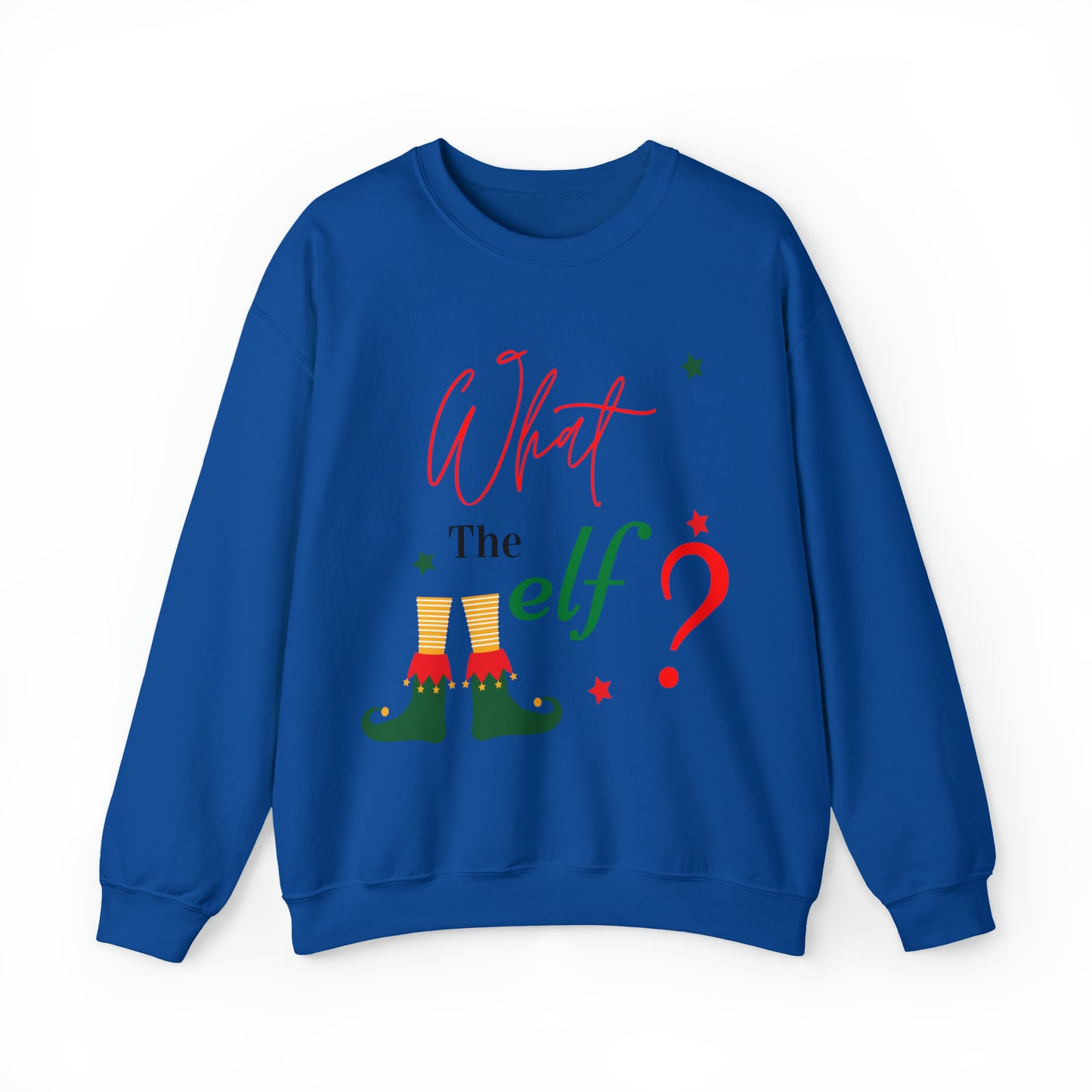 What the Elf Christmas Crewneck Sweatshirt