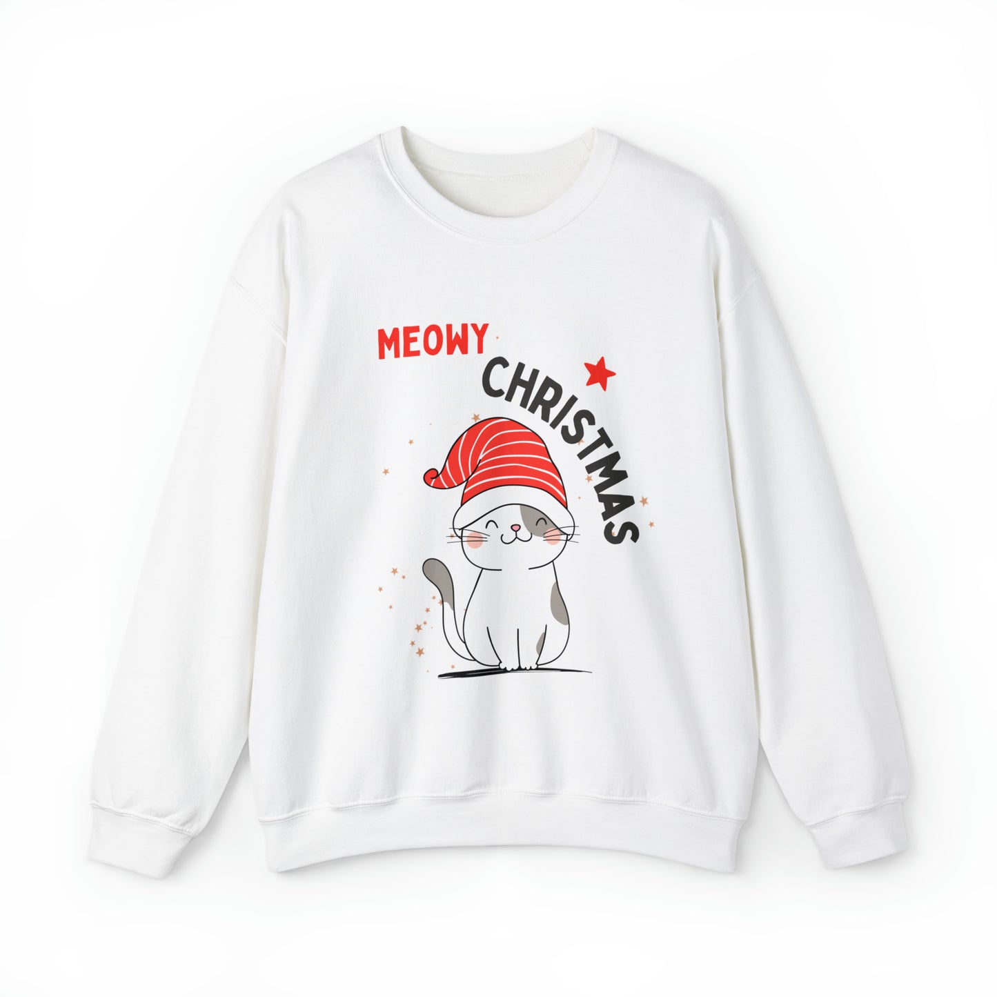 Meow Christmas Crewneck Sweatshirt