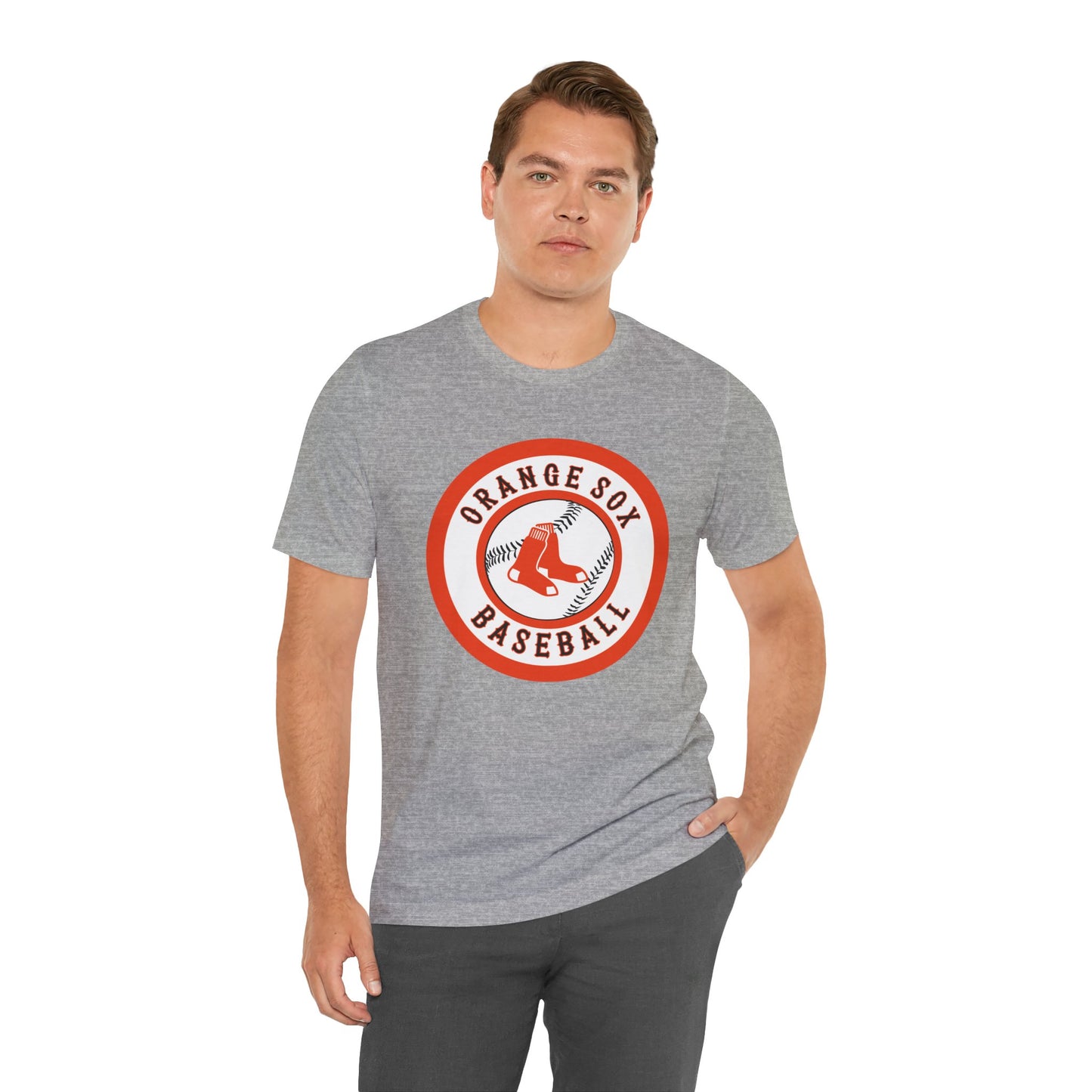 Orange Sox Short Sleeve Tee