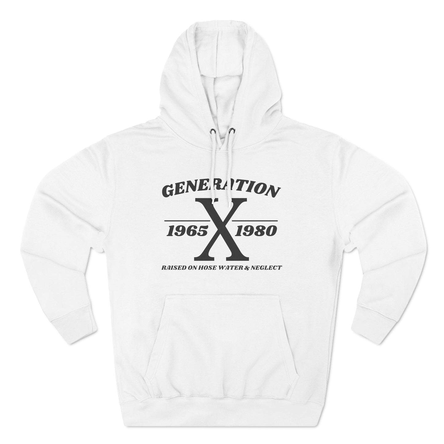 Generation X Three-Panel Fleece Hoodie