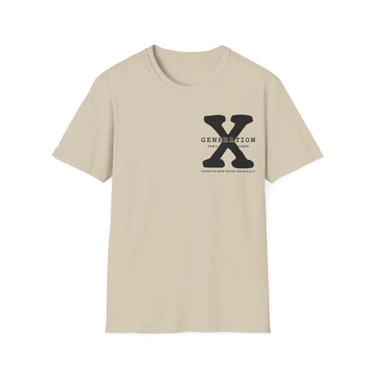 Generation X Softstyle T-Shirt Front and Back Print