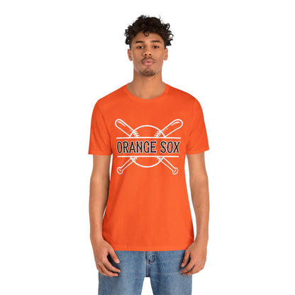 Orange Sox Short Sleeve Tee