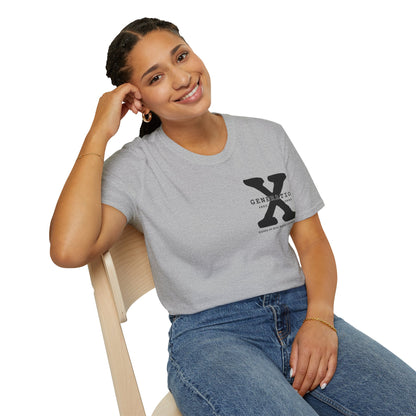 Generation X Softstyle T-Shirt Front and Back Print