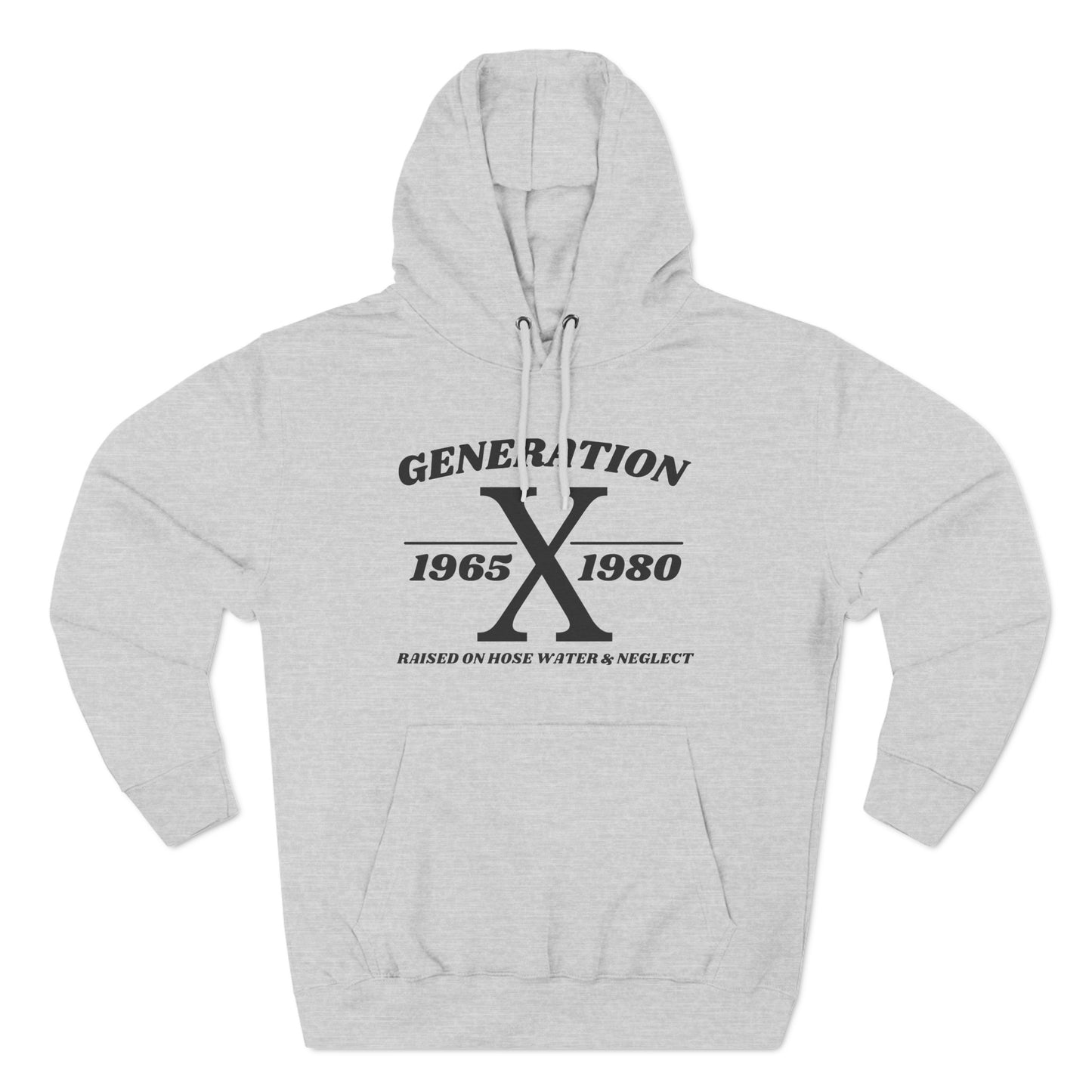 Generation X Three-Panel Fleece Hoodie