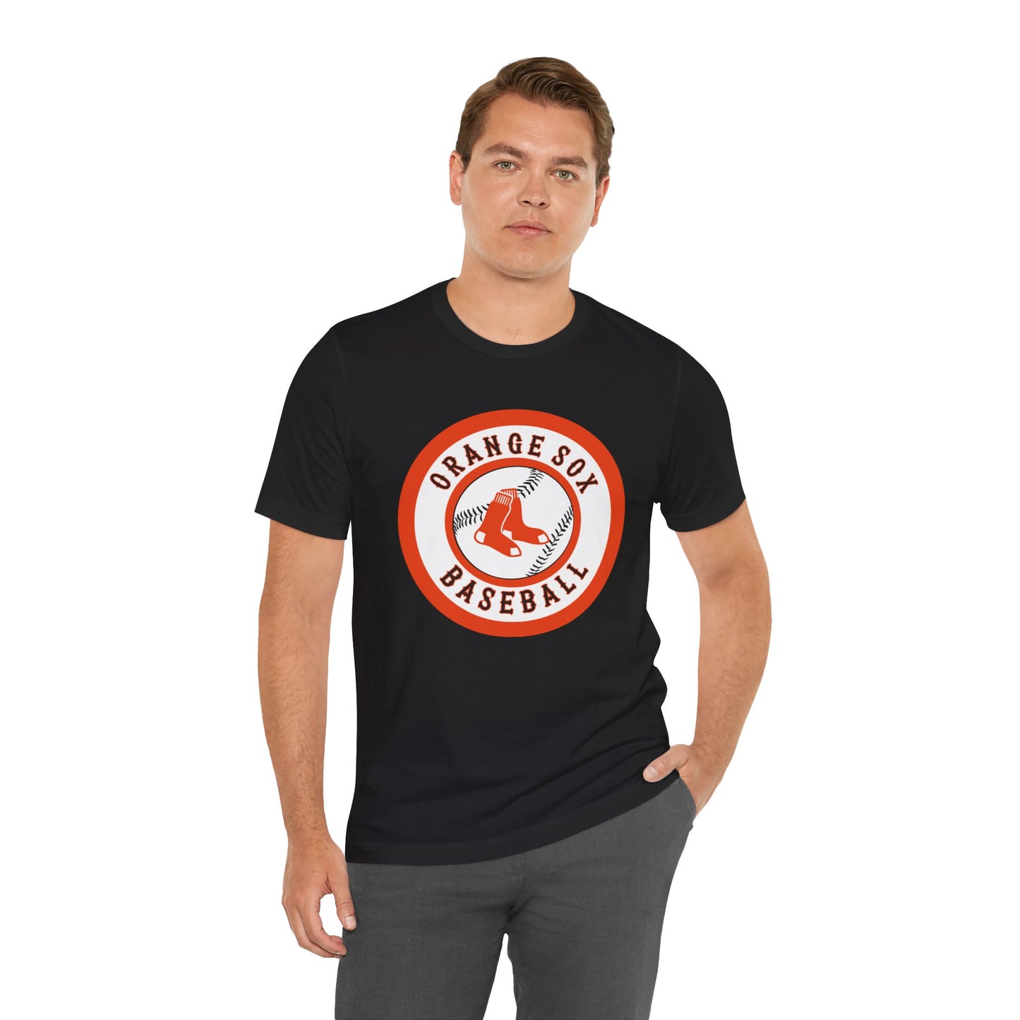 Orange Sox Short Sleeve Tee