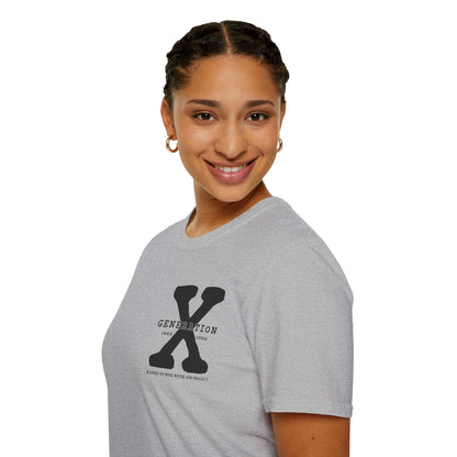 Generation X Softstyle T-Shirt Front and Back Print