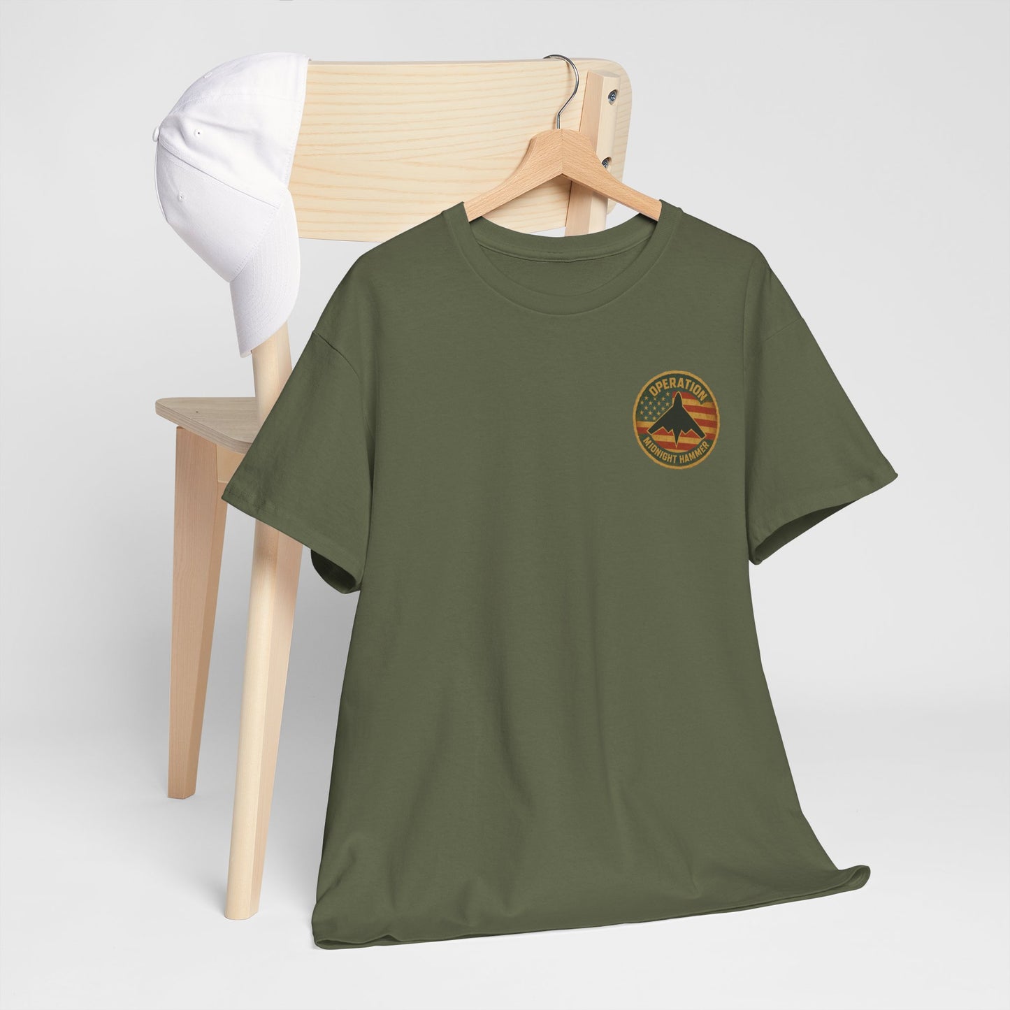 Vintage-Inspired Graphic Tee for Adventure Lovers, Operation Midnight Hammer T-Shirt, Casual Unisex Top, Perfect Gift for Explorers, [...]