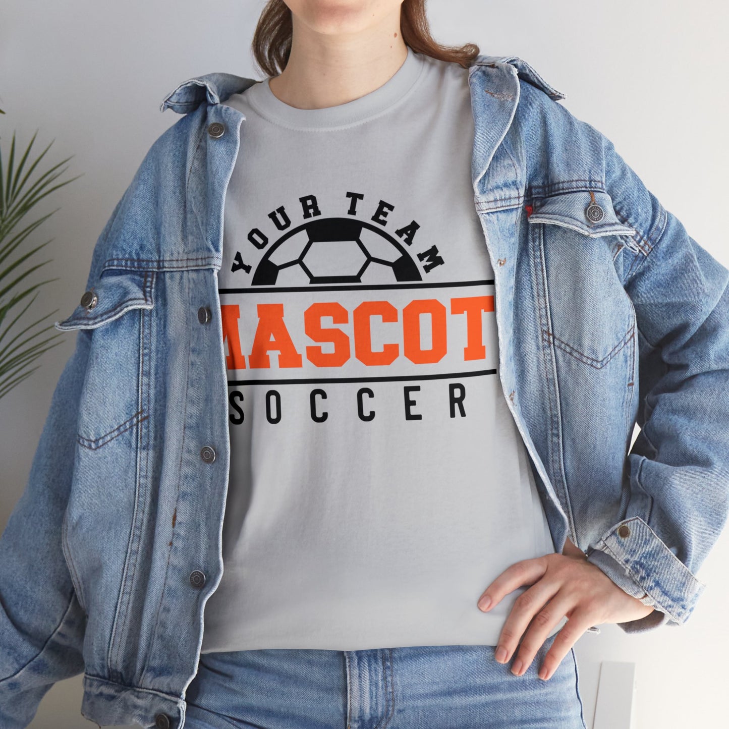 Custom School and Mascot SOCCER T-Shirt