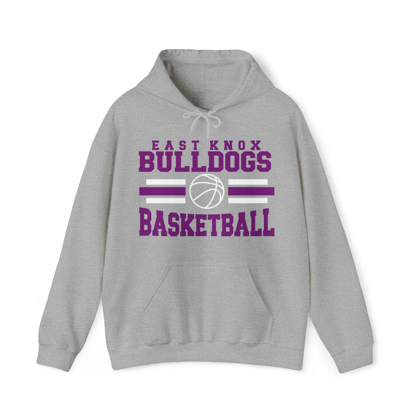 East Knox Bulldogs Basketball Heavy Blend™ Hooded Sweatshirt