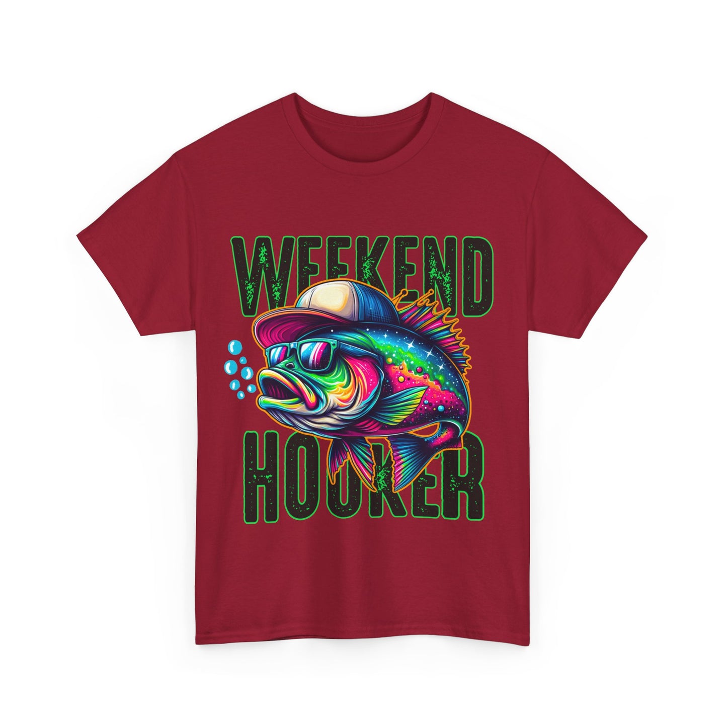 Weekend Hooker Fishing Tshirt