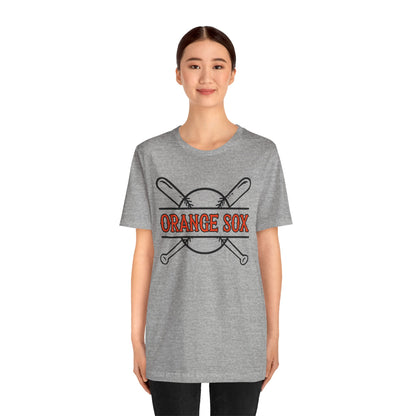 Orange Sox Short Sleeve Tee