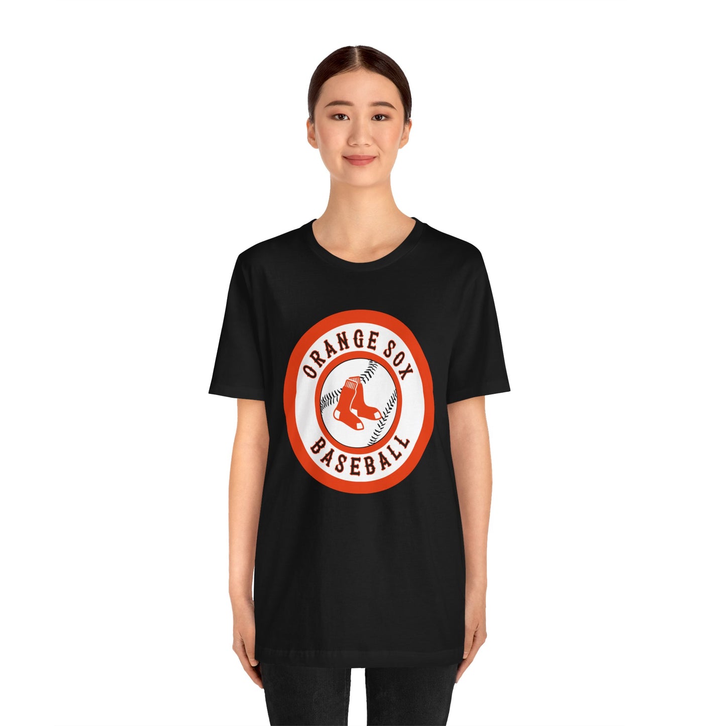 Orange Sox Short Sleeve Tee