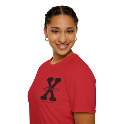 Generation X Softstyle T-Shirt Front and Back Print