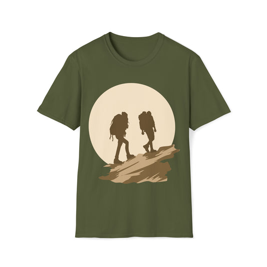 Hiking Graphic Tee Unisex Softstyle T-Shirt