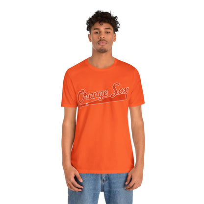 Orange Sox Short Sleeve Tee